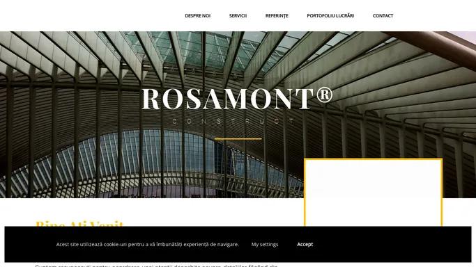 Rosamont Construct – Avem solutii!