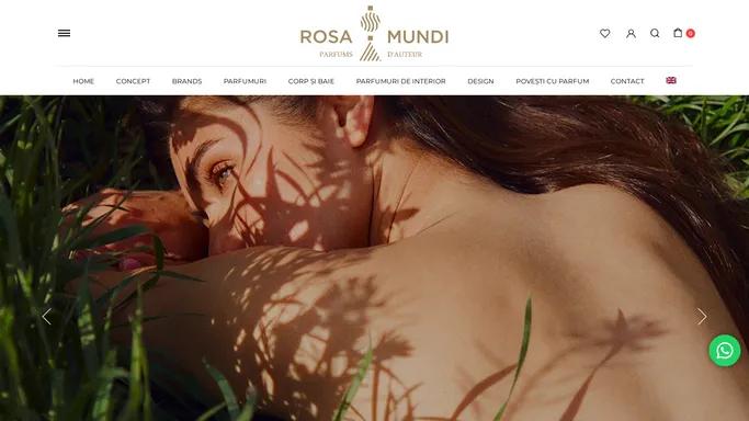 Parfumuri de nisa | RosaMundiPerfumery.com