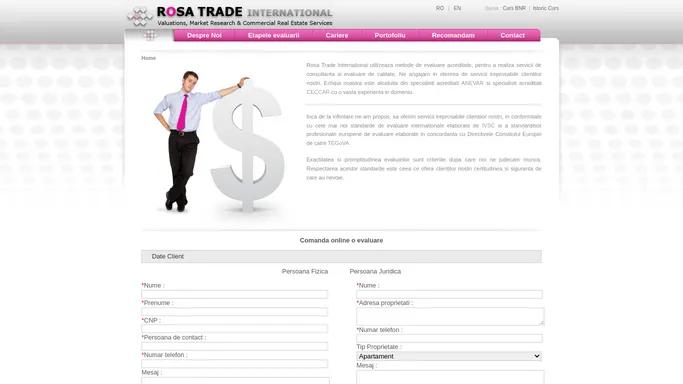 Evaluari Imobiliare - Rosa Trade International