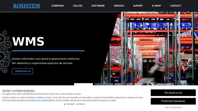Rosistem – Solutii complete de identificare automata, coduri de bare, RFID si software