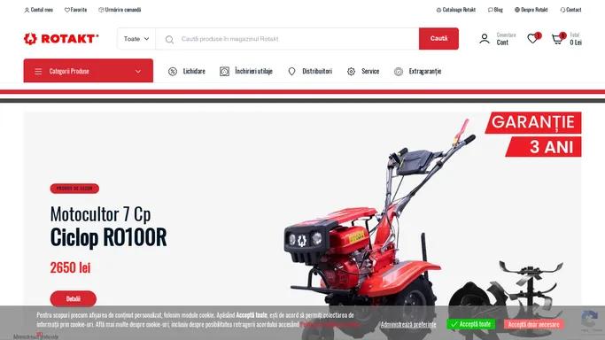Rotakt.ro – Scule si echipamente de gradina, casa, constructii.