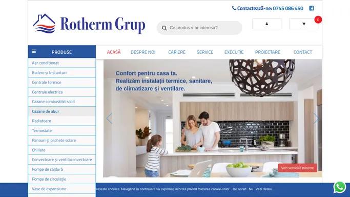 Rotherm Grup Iasi - Magazin Online de Produse si Servicii de Instalatii Termice