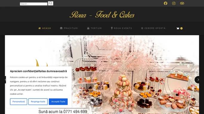 Roua – Food & Cakes