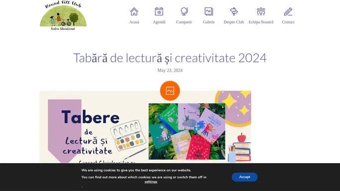 Tabere, evenimente, petreceri copii Cluj, pictura, ateliere - Round Hill Club | Tabara de lectura si creativitate 2024