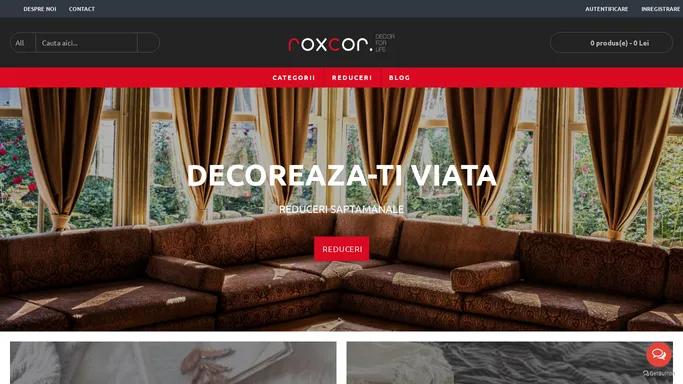 RoxCor Decor - Redecoreaza-ti casa