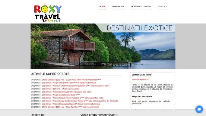 ROXY TRAVEL - excursii, sejururi, all inclusive, agentie de turism - Constanta