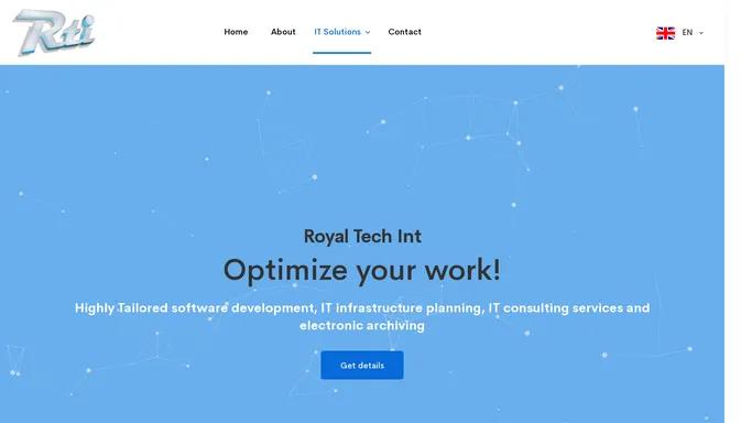 Home - Royal Tech Int