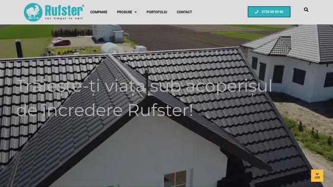 Rufster - Rufster® - Tot timpul in varf