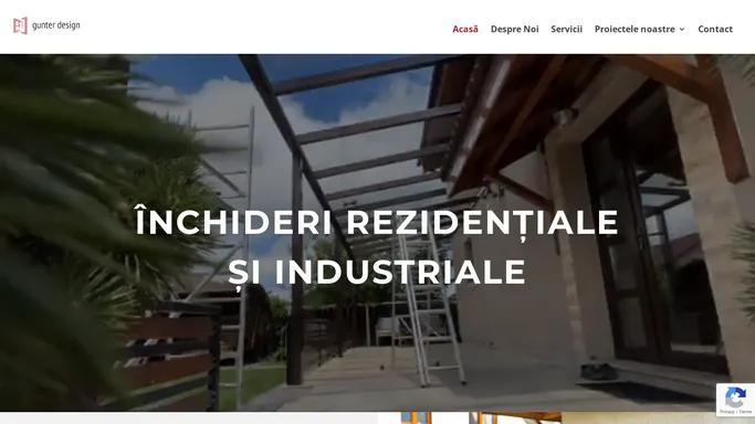 Sisteme de Inchideri Exterioare Brasov - Gunter Design