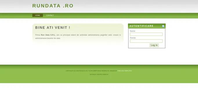Welcome to RUNDATA Website!