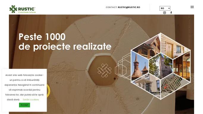 Acasa | Rustic | Constructii din lemn si restaurari monumente