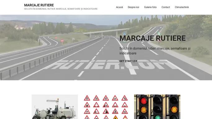 Marcaje Rutiere – Solutii in domeniul rutier: marcaje, semafoare si indicatoare