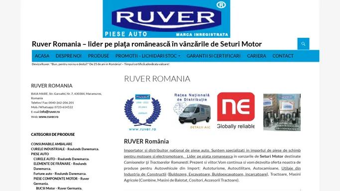 Ruver Romania