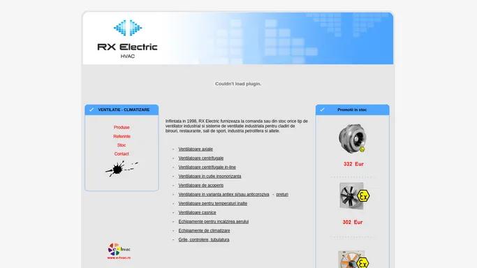 RX Electric - ventilatoare industriale