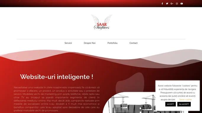 Web design | Siteuri web Constanta | Siteuri web bazate pe AI – SAAR Surfaces SRL