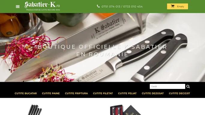 Magazin oficial pentru cutite Sabatier (Franta) - Sabatier K