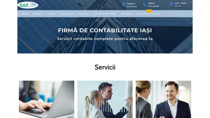 Sabcont | Firma de Contabilitate Iasi