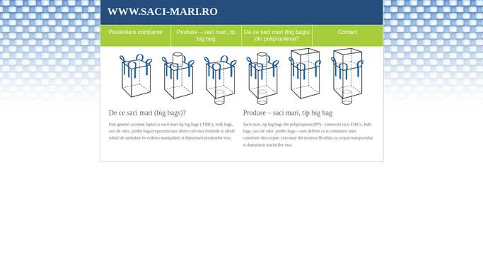 Saci mari - big bags
