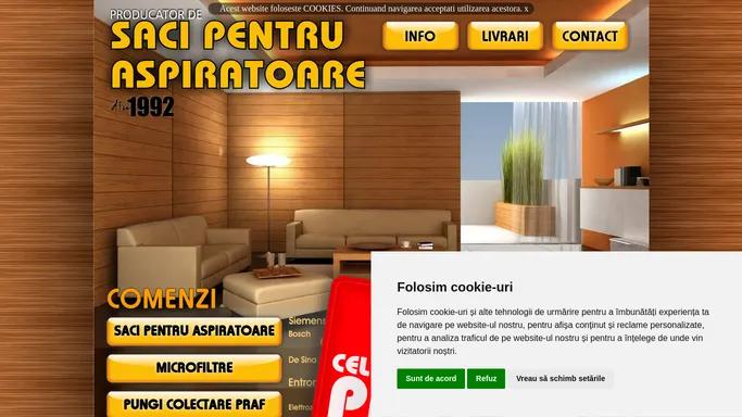 Saci pentru aspiratoare - Valentin 4 YOU SRL