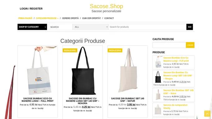 Sacose.Shop – Sacose personalizate