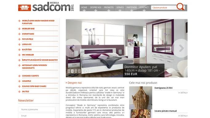 Magazinul de mobila Sadcom