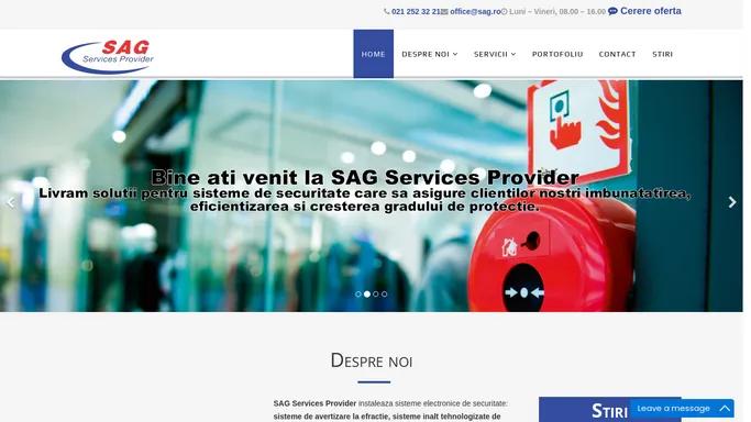 SAG Services Provider