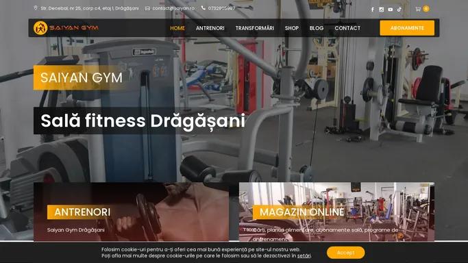 Saiyan Gym – Sala de fitness