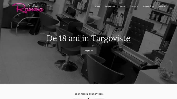 Salon Ramona Targoviste – Salon Ramona este un salon de frumusete ce va ofera servicii de infrumusetare. de 11 ani in Targoviste