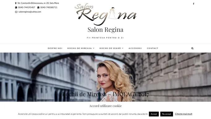 Salon Regina - Fii printesa pentru o zi