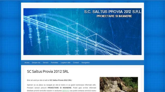 SC Saltus Provia 2012 SRL | Proiectare Inginerie Pitesit Arges