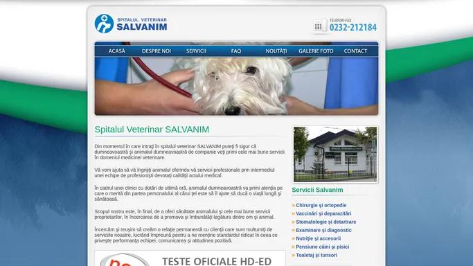 Spital Veterinar Salvanim Iasi :: Clinica Veterinara Salvanim Iasi :: Cabinet Veterinar Salvanim Iasi