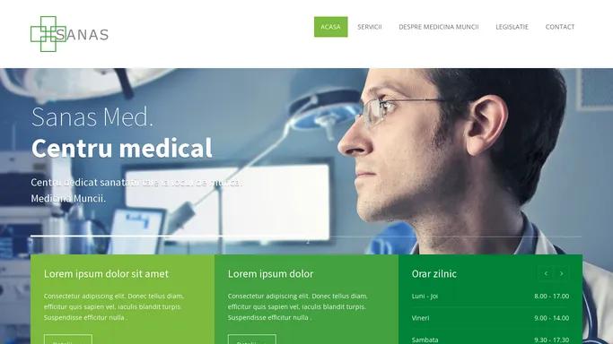 Sanas – Health Medical Clinic WordPress Theme