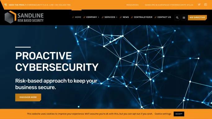 Sandline – Cybersecurity that works!