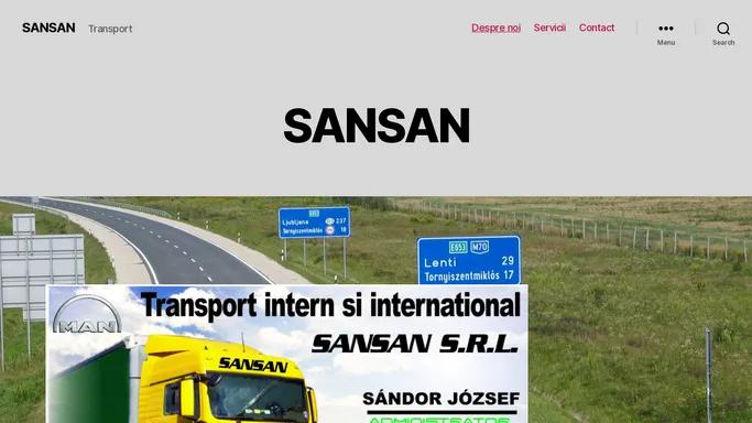 SANSAN – Transport