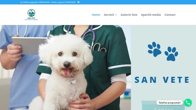 Clinica Medical Veterinara Sanvete Cluj - medic veterinar Cluj | Consultatii veterinare, Medicina preventiva veterinara, Imagistica medicala veterinara, Analize laborator veterinare, Stomatologie veterinara, Medicina interna veterinara, Chirurgie veterinara - Clinica Medical Veterinara Cluj