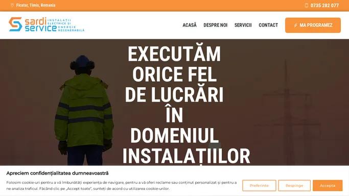 Sardi Electronics – Sardi Service Instalatii Electrice – Sardi Service Instalatii Electrice si Energie Regenerabila