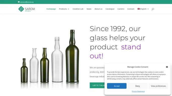 Homepage - Sarom