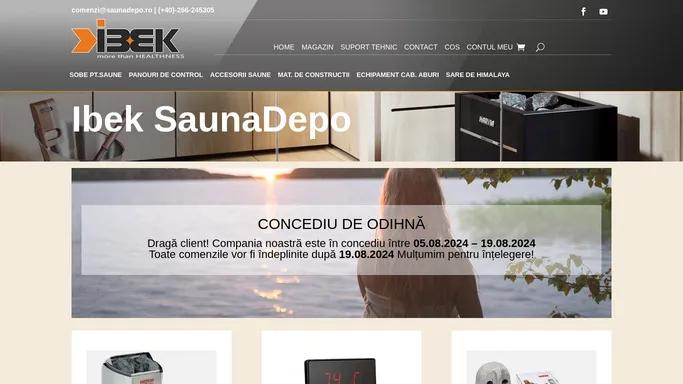 New Home - eCommerce Website for Saunadepo