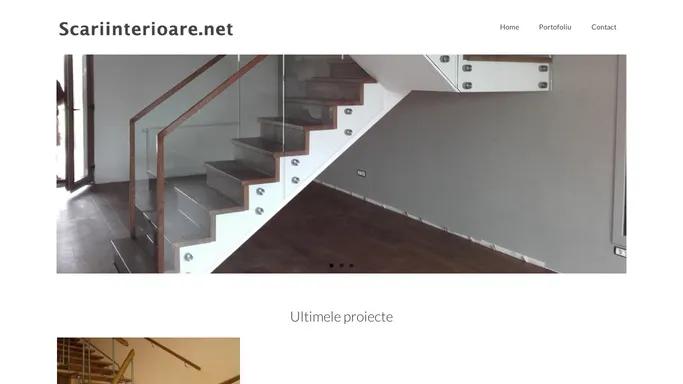 Scariinterioare.net – Scari interioare din lemn, suport metal, balustrade, trepte
