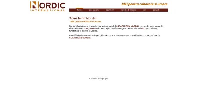 SCARI LEMN - FERESTRE SI OBLOANE - USI | Nordic International Sibiu