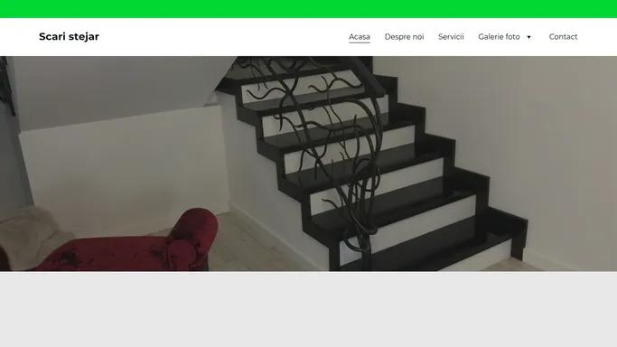 Scari interioare moderne din lemn masiv pentru casa ta | Scari stejar