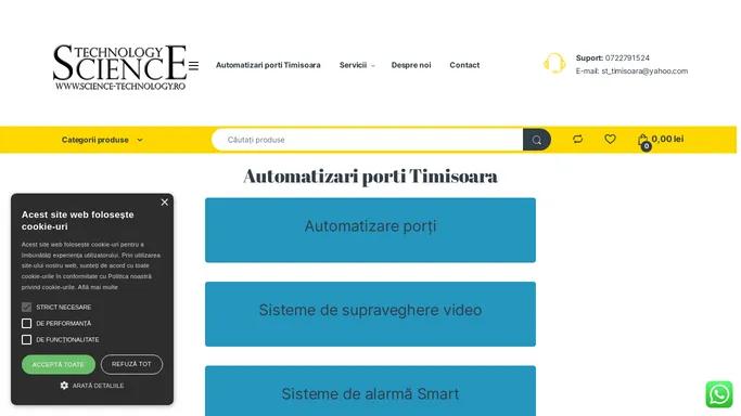 Automatizari porti Timisoara - Science Technology