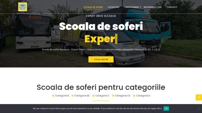 Scoala de soferi Suceava - Expert Drive - Permis conducere