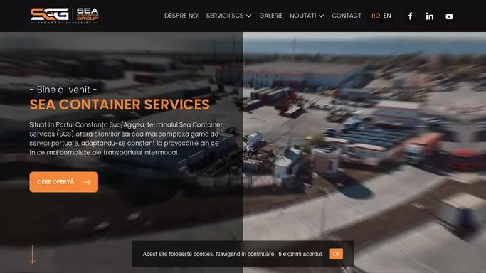 Servicii portuare - SEA CONTAINER SERVICES