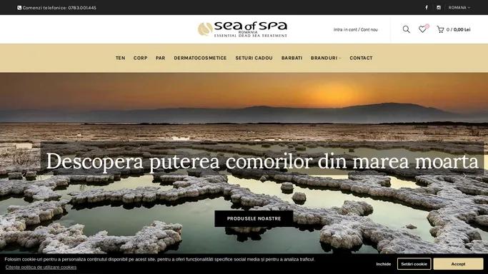 Sea of SPA - Produse Cosmetice de la Marea Moarta