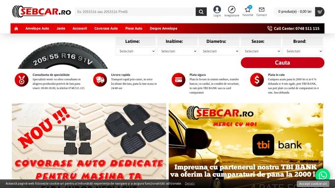 Magazin online anvelope auto si jante, ieftine ,medium sau premium | Sebcar.ro