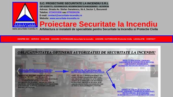 Welcome to Securitate la Incendiu | Securitate la Incendiu