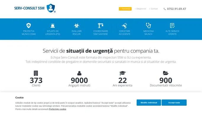 Serv-Consult SSM - Securitatea si protectia muncii