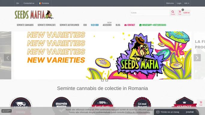 Seminte Cannabis (Canabis) & Marijuanna (Marijuana) - SeedsMafia.ro