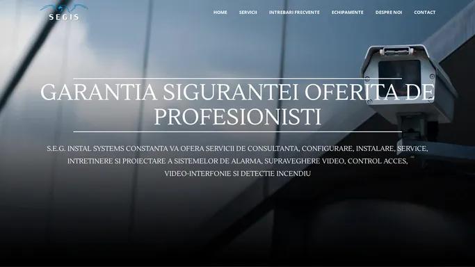 Garantia sigurantei oferita de profesionisti